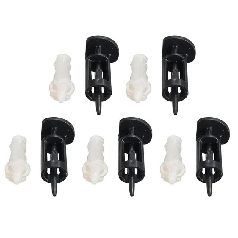5 Pair Plastic Mounting Clips for Socket 1155 1156 775 CPU Heatsink Fan Fastener - Image 1